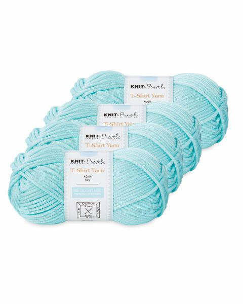 Aqua T-Shirt Trend Yarn 4 pack