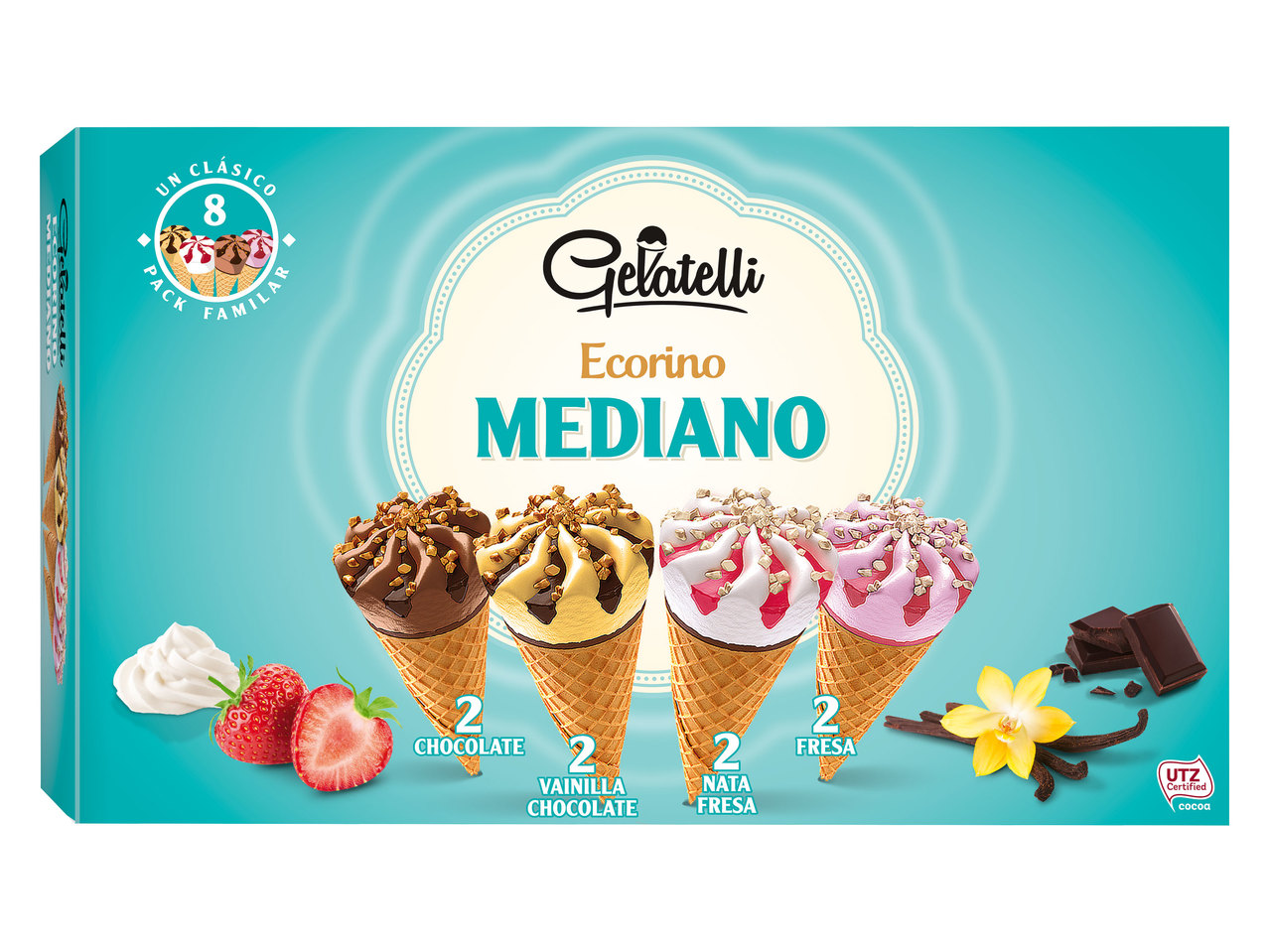 GELATELLI Mini Waffeltüten