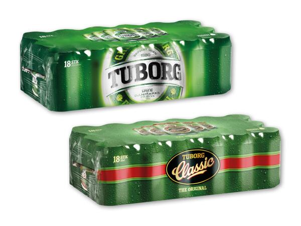 Tuborg Grøn eller Classic