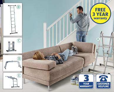 Multi-Purpose Folding Ladder