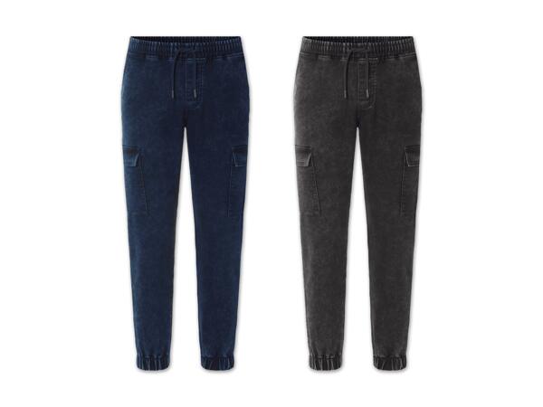 Herren Denim Joggers