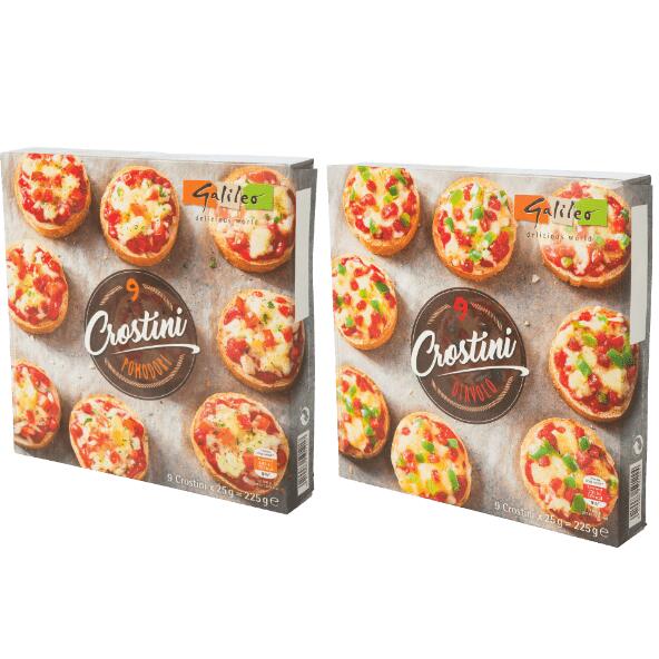 Crostini, 9 pcs