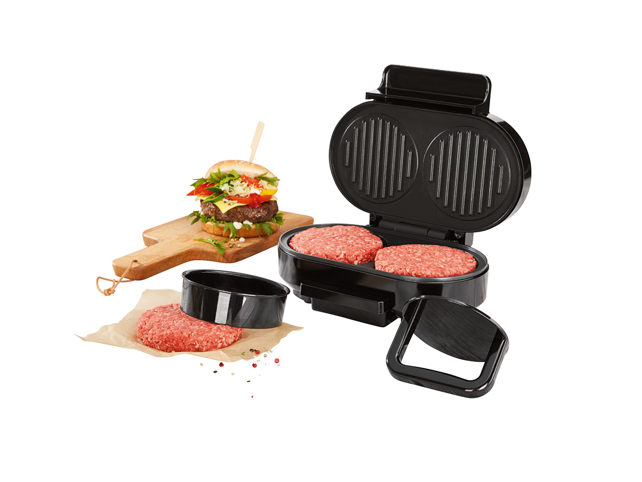 SILVERCREST KITCHEN TOOLS(R) Burgergrill