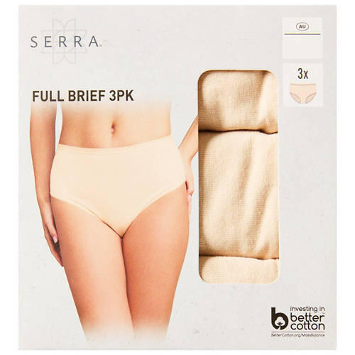Women's Full Brief Underwear 3 Pack