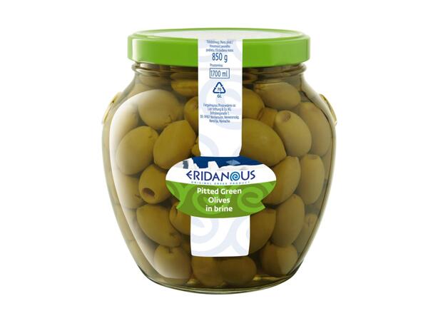 Pitted Green Olives