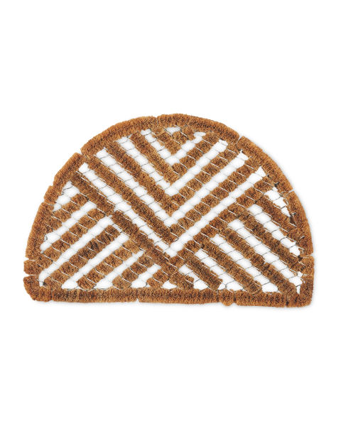 Wiregrate Half Moon Coir Mat