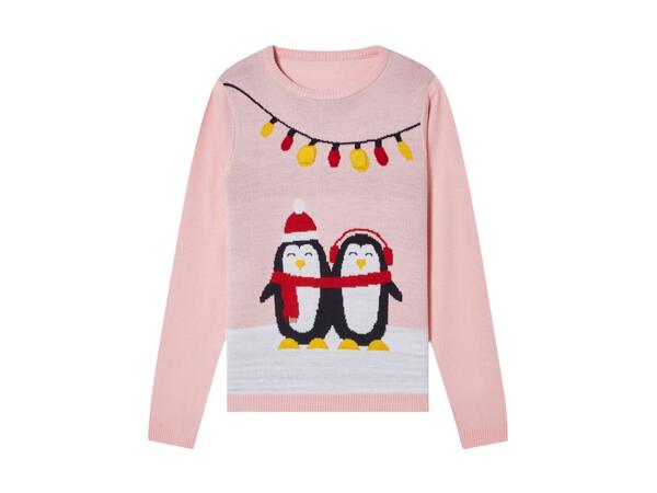 ESMARA(R)/ESMARA MEN(R) Julesweater med LED