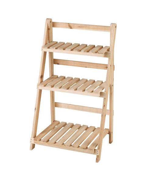 3-Tier Wooden Plant Shelves