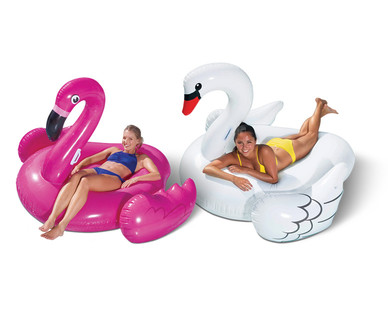 Summer Waves Jumbo Swan or Flamingo Ride-On Float