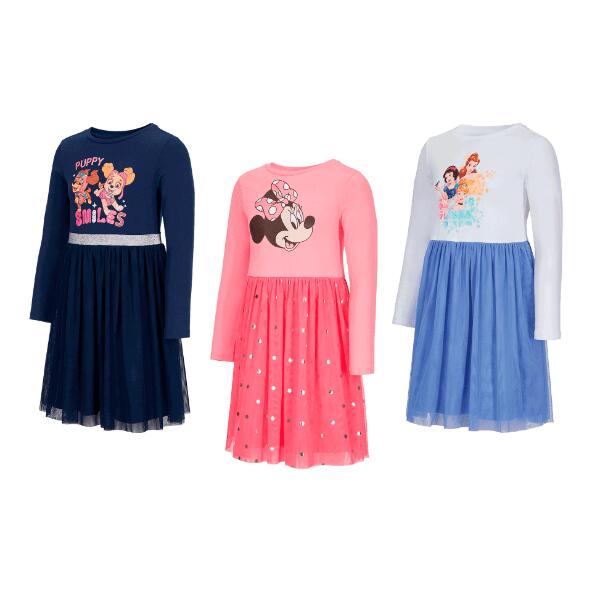 DISNEY(R)/NICKELODEON(R) 				Robe avec tulle
