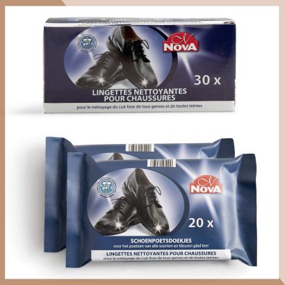 Lingettes pour chaussures
