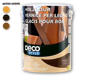 Glacis pour bois Plus DECO STYLE(R)