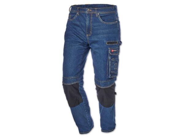 Herren Jeans-Arbeitsbundhose
