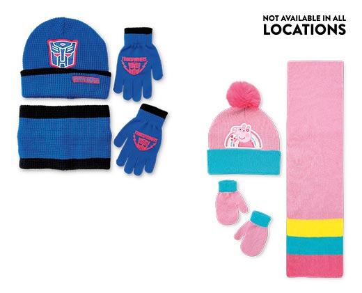 Children's Character Hat, Glove & Scarf Set