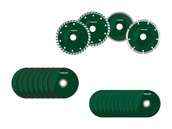 Set de disques à tronçonner pour meuleuse d'angle