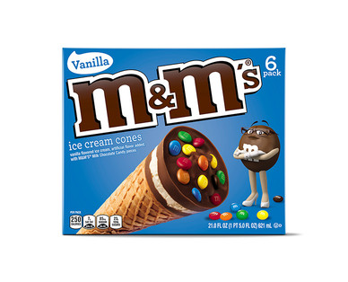 M&M's Ice Cream Cones