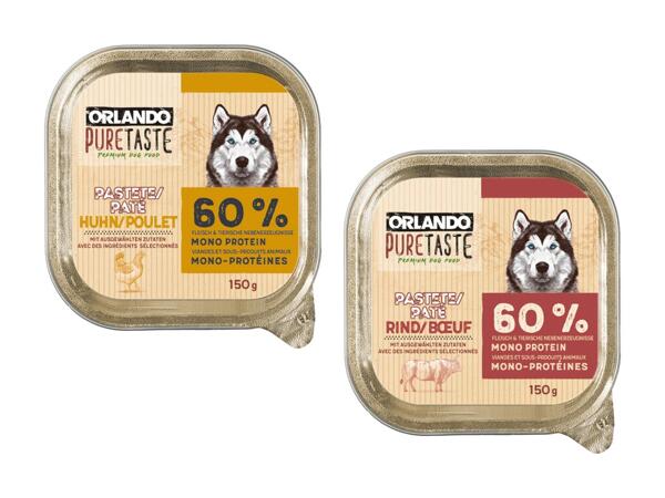 Aliments humides pour chien Pure Taste