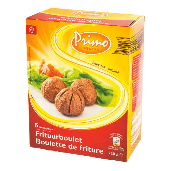 Frituurbouletten, 6 st.