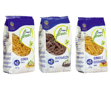 ENJOY FREE!
SPEZIALTEIGWAREN GLUTENFREI