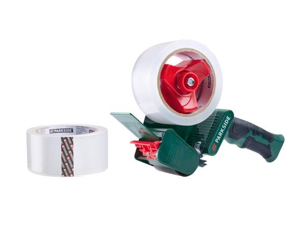 Packing Tape, 4 pieces, or Packing Tape Dispenser Set