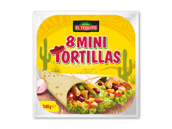 Mini tortillas
