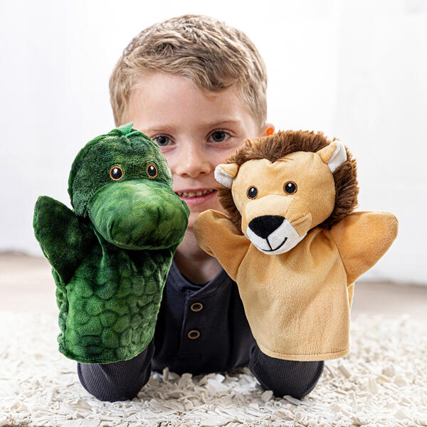 Plüsch-Handpuppe