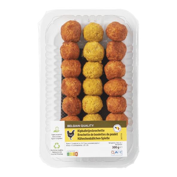 Hackbällchen-Spieß, 3 St.