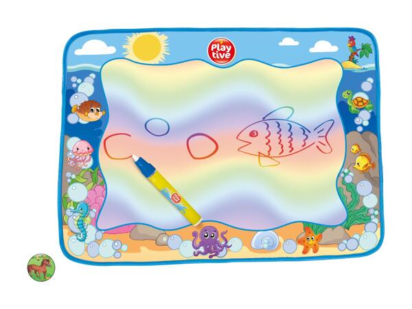 Tapis de dessin avec feutre à l'eau