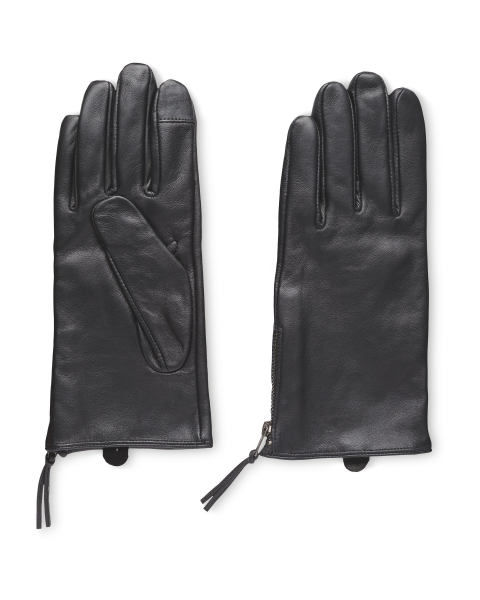 Avenue Ladies' Zip Gloves