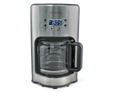 Kitchen Living 12-Cup Programmable Coffee Maker