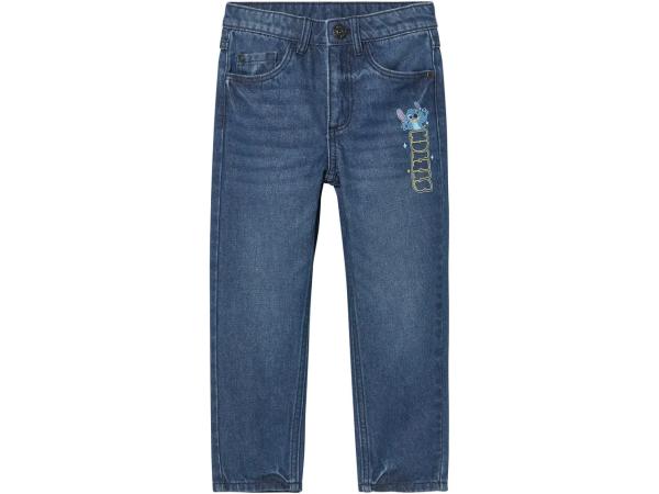 Kids' Jeans Relaxed Fit "Mickey Mouse, Minnie Mouse, Stitch"