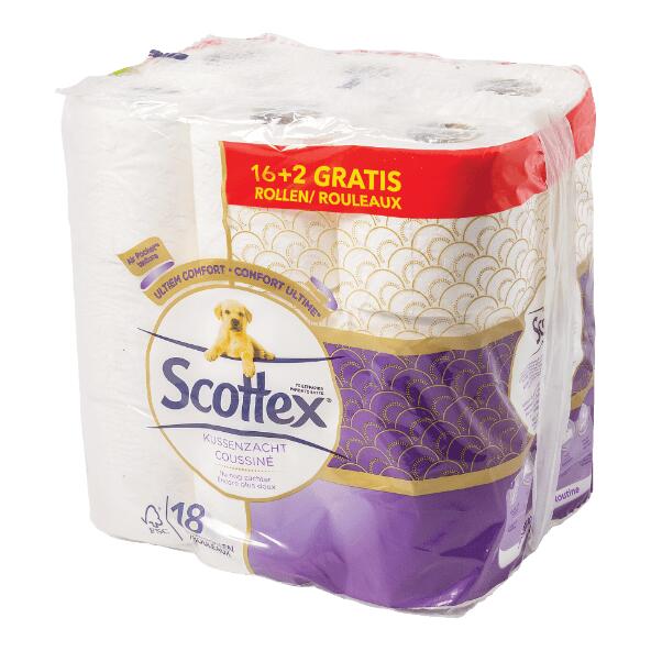 SCOTTEX(R) 				Toilettenpapier, 18 St.