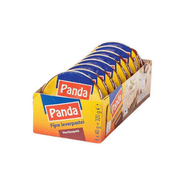 PANDA(R) Fijne leverpaté, 8 st.