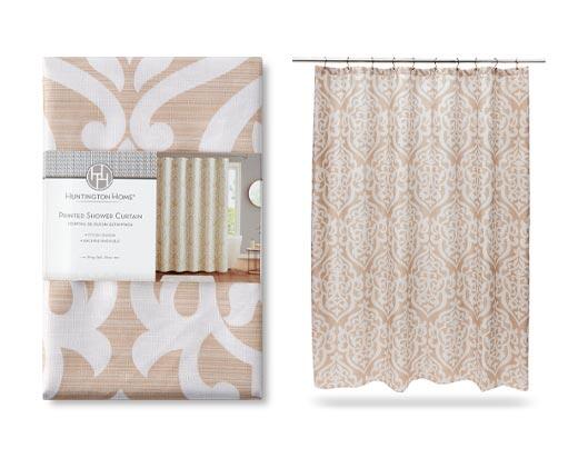 Huntington Home Printed Shower Curtain