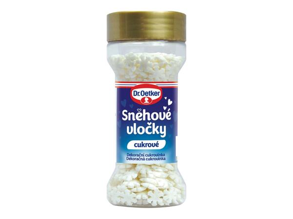 DR. OETKER SRDÍČKA / SNĚHOVÉ VLOČKY NA ZDOBENÍ