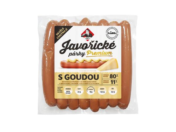 JAVOŘICKÉ PÁRKY PREMIUM