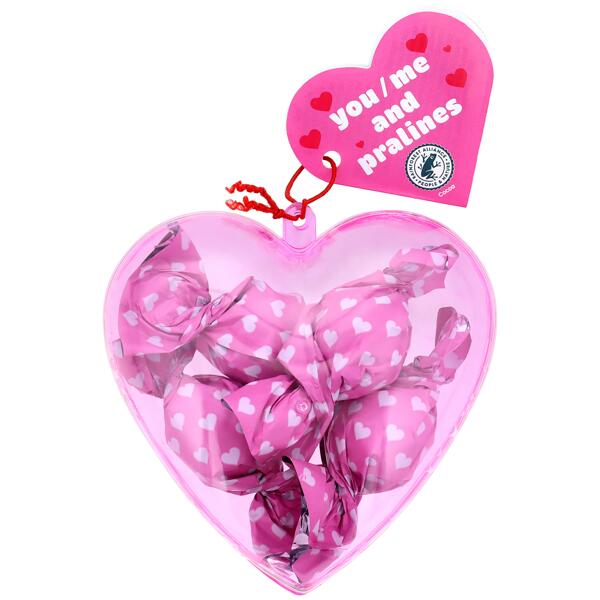 Becky's gevuld hart met pralines