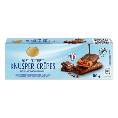 FINEST BAKERY Knusper-Crepes, Vollmilch