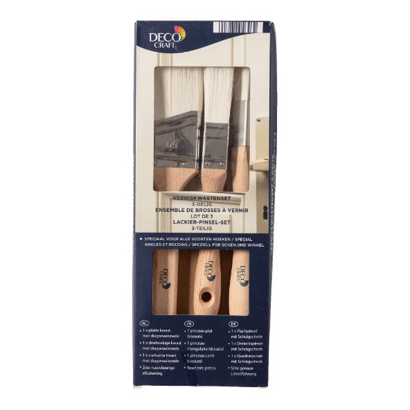 DECO CRAFT(R) 				Pinselset, 3 St.