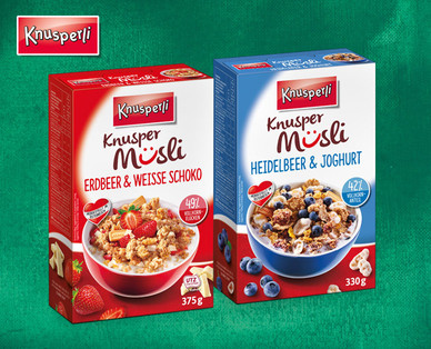 KNUSPERLI Knusper Müsli