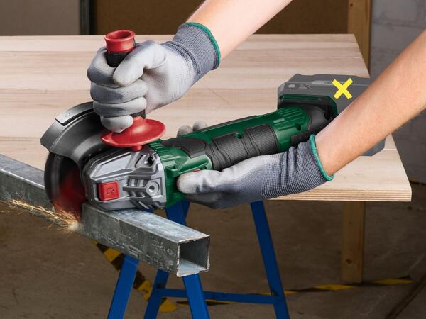 20V Cordless Angle Grinder