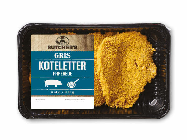 BUTCHER'S Panerede koteletter