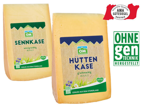 OM Senn- oder Hüttenkäse