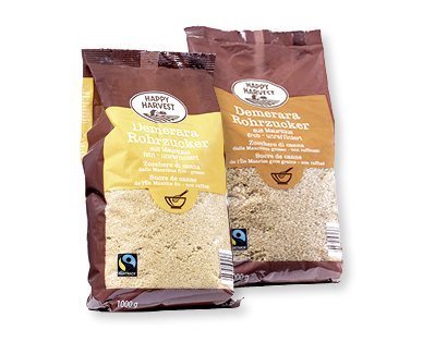 Sucre de canne Fairtrade HAPPY HARVEST