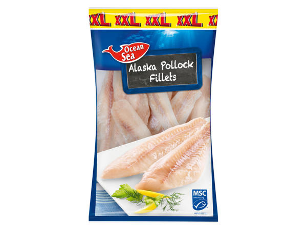 OCEAN SEA Alaska Seelachsfilet 1000 g + 100 g gratis