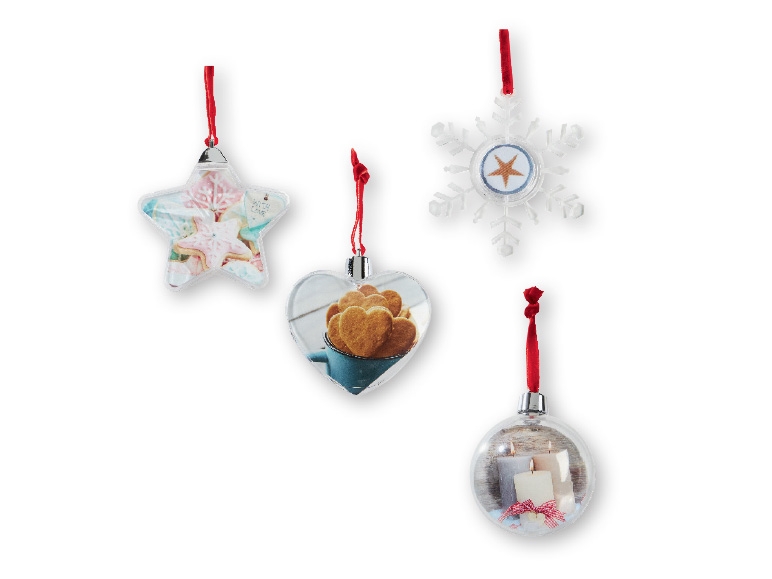 MELINERA Photo Christmas Ornament
