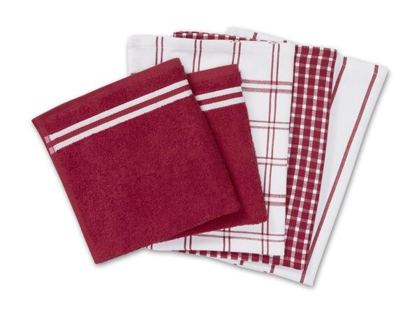 Küchentuch-Set, 5-teilig