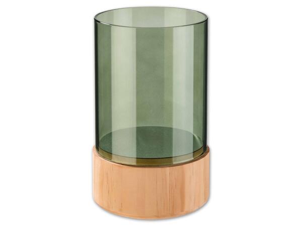 Glas-Windlicht