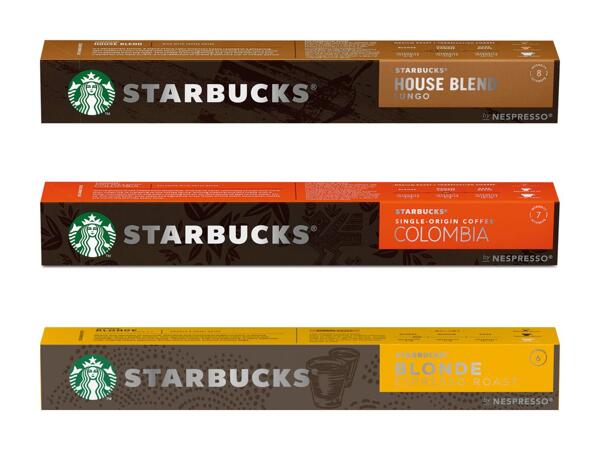 Capsules Starbucks pour Nespresso
