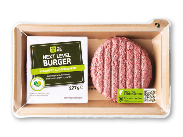 Vegansk burger eller hakket